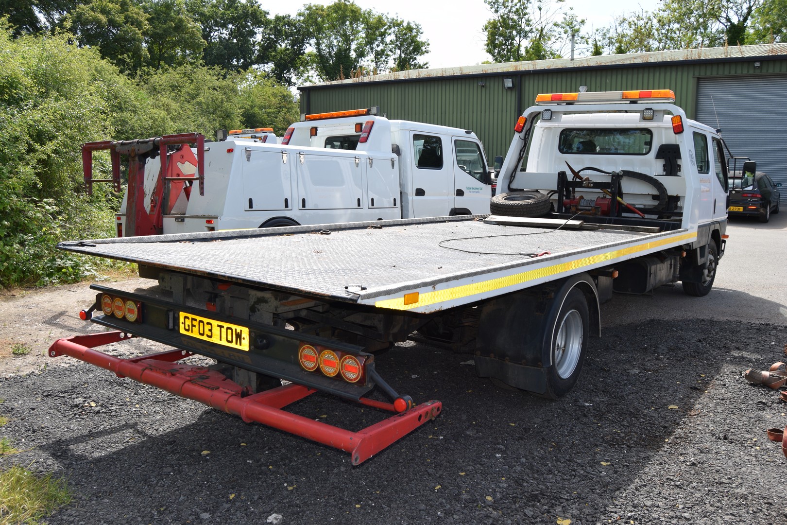 Used stock Steel Slidebed