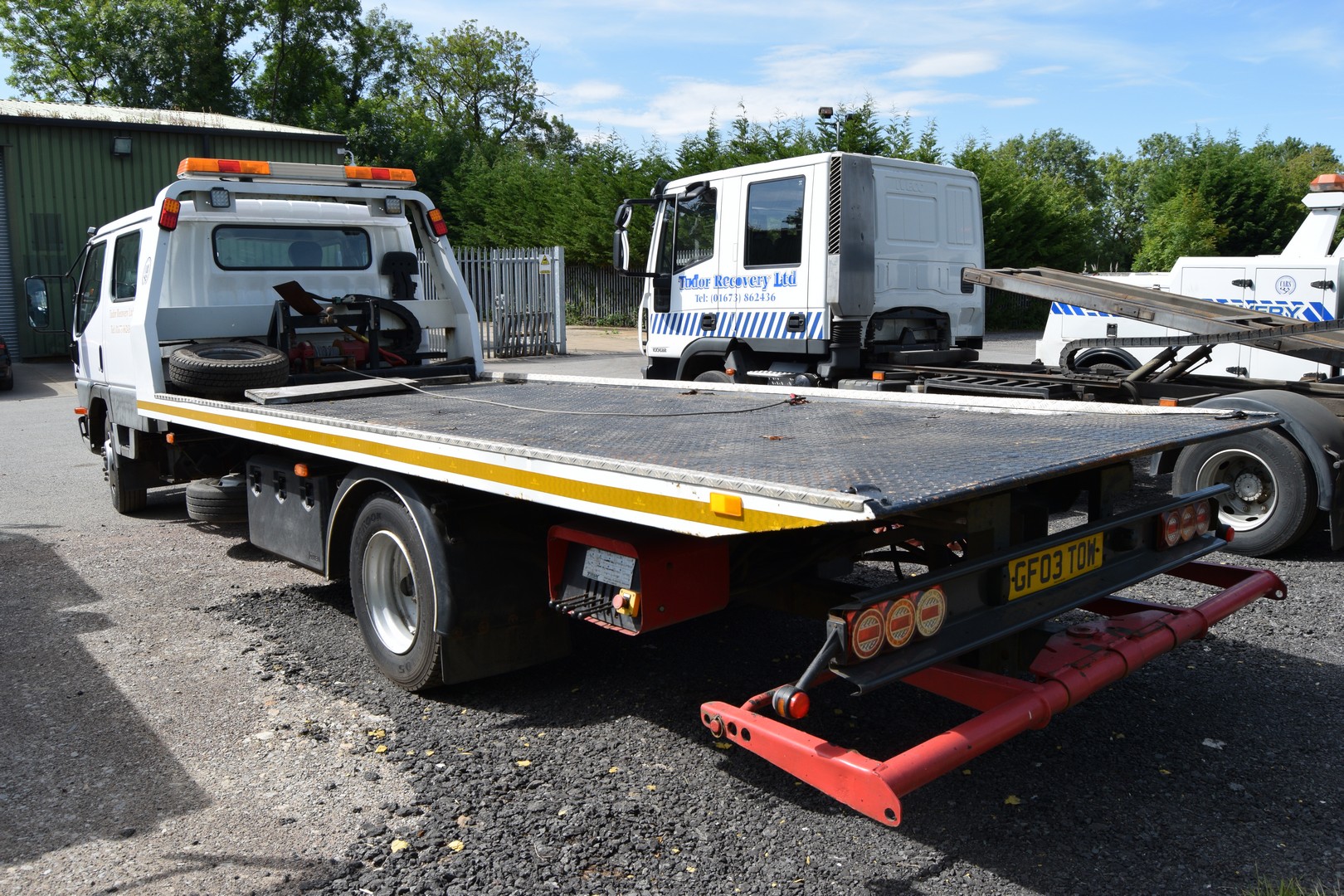 Used stock Steel Slidebed