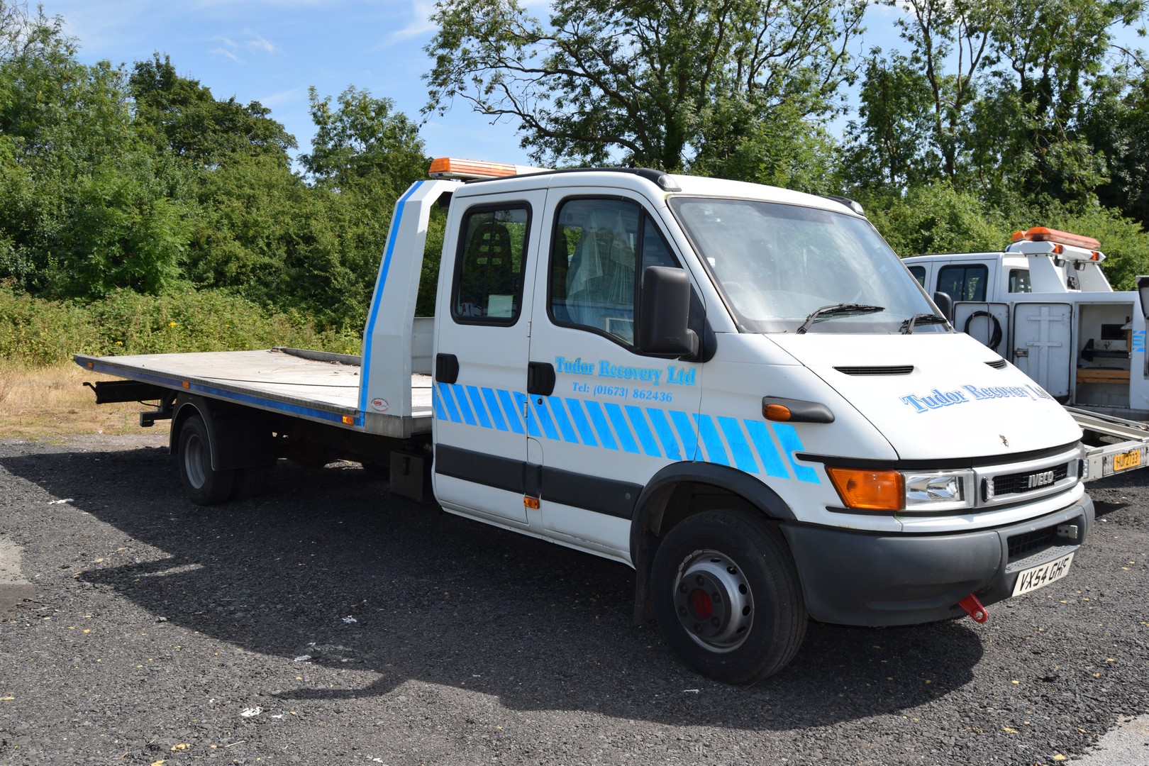 Used stock Aluminium Slidebed