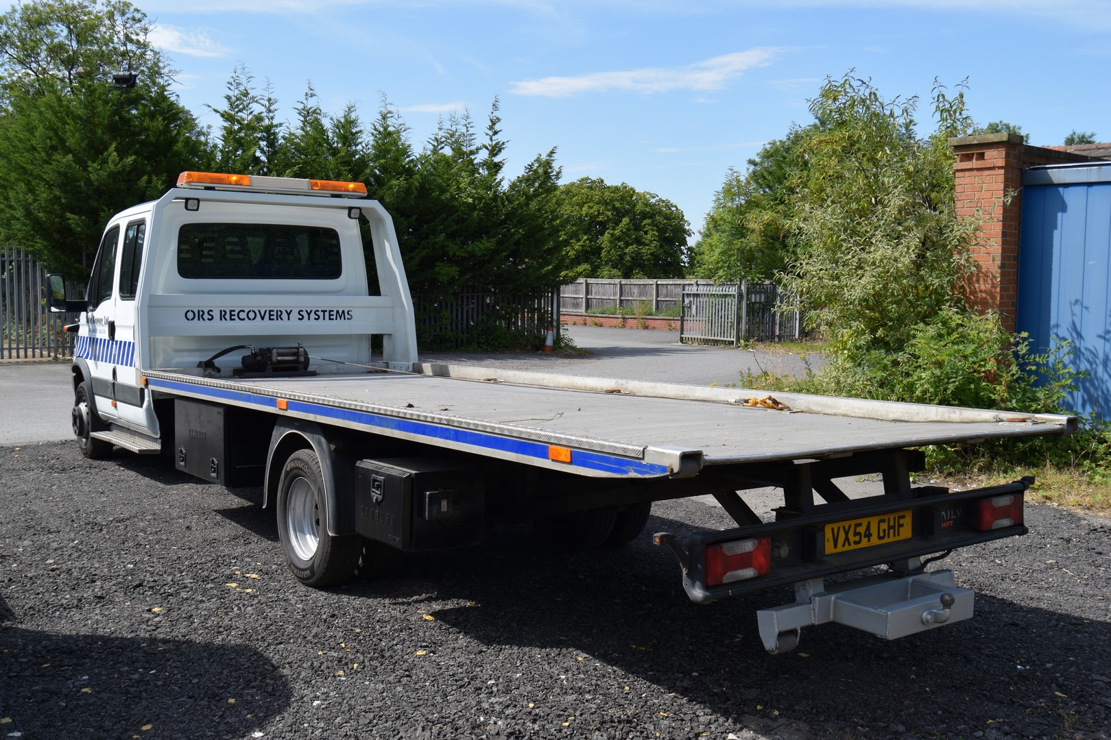 Used stock Aluminium Slidebed