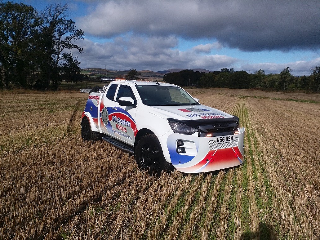 Boniface Engineering make light work of rural recovery for Bill Stephen Motors