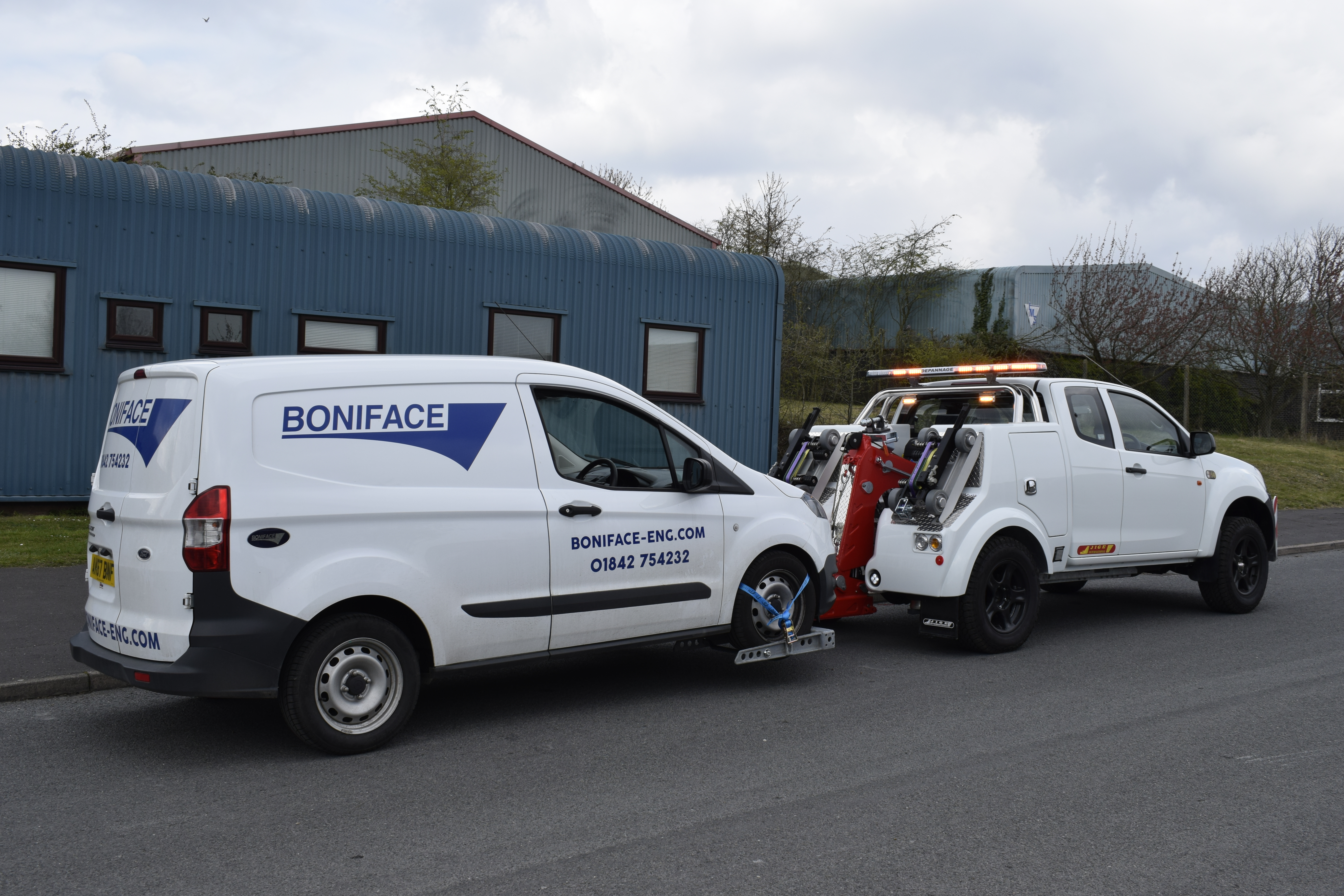 Boniface Supply a Light City to Hinton Rescue